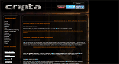 Desktop Screenshot of criptanet.com