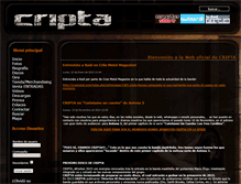 Tablet Screenshot of criptanet.com